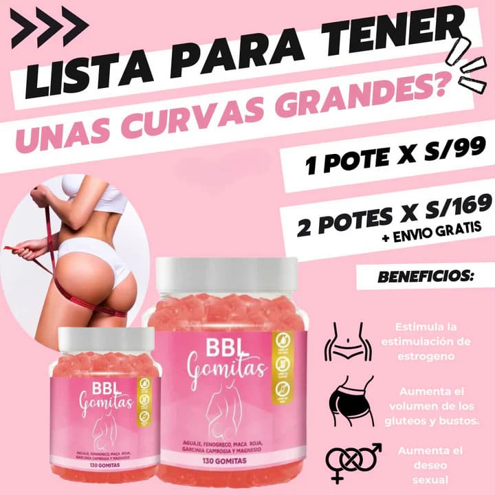 AGUAJE BBL PARA ADULTOS GOMITAS SOTTCOR 100gr